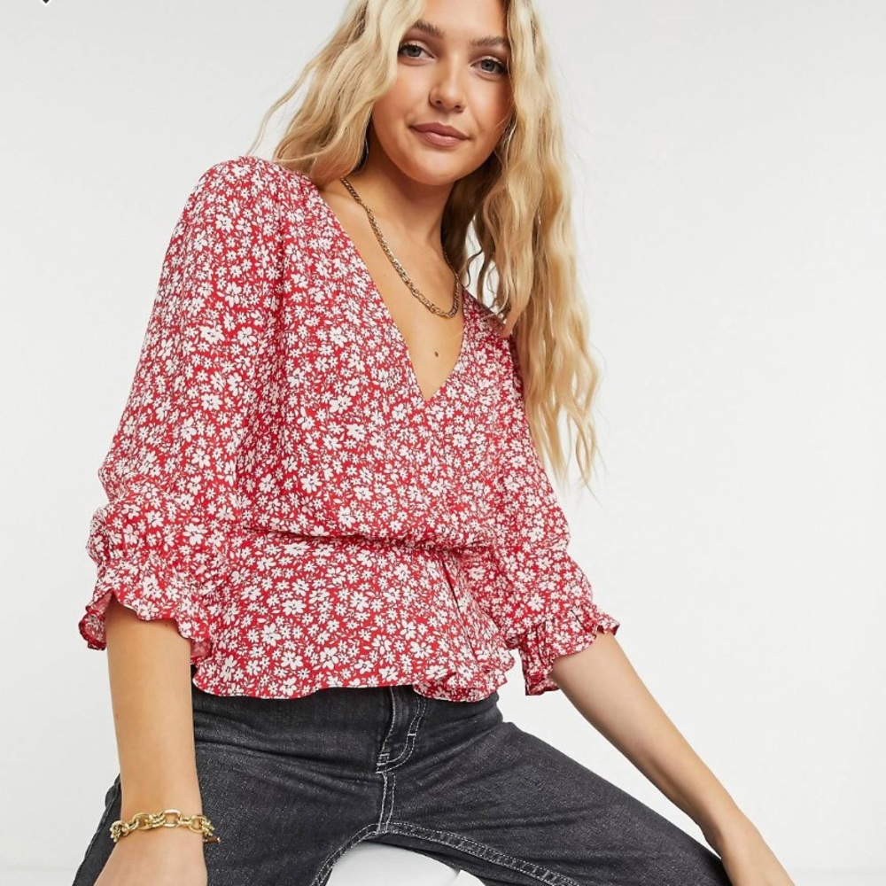 ASOS Floral Blouse